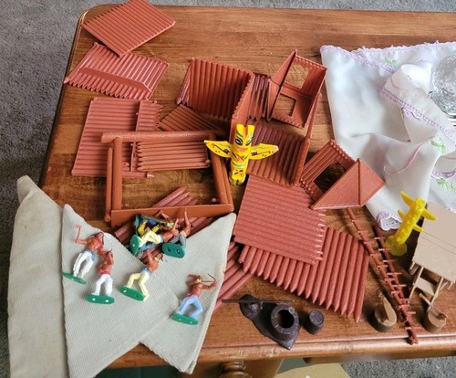 Vintage marx fort - fort, play